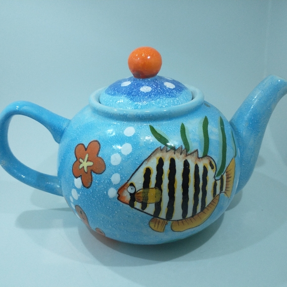 SOLD OUT!! NOT AVAILABLE!!!TEA POT- CERAMIC. BRAND NEW!!! - Picture 3 of 5